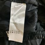 Urban Revivo S Black Satin Check Pants Wide Leg Y2K Grunge Statement Lounge‎ Photo 3