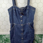 Levi's Drea Denim Button-Front Dress - Size - XXL Photo 0
