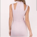Tobi NWT Step by Step Choker Bodycon Mini Dress Pastel Purple Light Lavender szM Photo 2