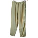 SheIn Women’s Pull-On Elastic Waist Pants XL Soft Pea Green Casual Photo 4