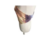 Windsor Halter Tie Dye Y2K Cropped Tank Top Women’s Size Large Blue Orange Photo 3