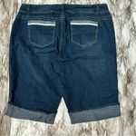 Baccini Blue Denim Jean Cuffed Pedal Pushers Summer Fun Baggy Style Comfy Play Photo 3