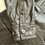 Vintage Wome’n leather jacket, Virginia Slims Size M Dark Brown Size M Photo 6