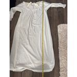 Vintage Vandemere Womens White Lace Trim Long Sleeve Nightgown Large Size undefined Photo 6