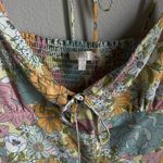WAYF  Floral Spaghetti Strap Dress Large Photo 3
