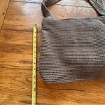 The Sak Double Strap Knit Crochet Shoulder Bag Tan Taupe Photo 6