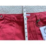 Pistola  High Rise Utility Straight Crop Denim Pant Jean in Hibiscus Size 29 Photo 8
