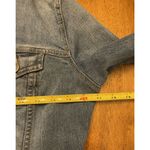 Old Navy  Trucker Jean Jacket Sz XS Blue Stretch Denim Light Wash EUC Photo 5