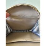 Madison West  Studded Coin Purse Keychain Wallet Tan Snap Closure EUC Photo 2