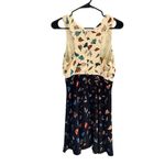 INA Women's Leave Print Sleeveless Dress Size S Multicolor Photo 1