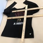  Spirit Women’s XL Long Sleeve South Jr Varsity Black Athletic Cheer Top Photo 8