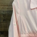 Lilly Pulitzer  100% Cotton Light Pink Pinstripe Shirt Dress Photo 4