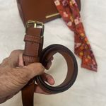 Steve Madden  Brown Satchel-Crossbody with Floral Scarf Photo 10