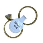 Gold Stainless Steel Ring Set with Engraved Design Photo 3