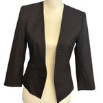 EXPRESS Women's Blazer Maroon Blue Size 2 Photo 0