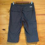 The North Face Dark Grey Cargo Cropped Capri Pants 6 Mid Rise Utility Gorpcore Photo 1