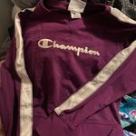 Champion maroon/purple  hoodie/long sleeve Photo 0