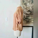 Anthropologie  MINKPINK Ines Balloon Sleeve Blouse Size Small $119 Photo 2