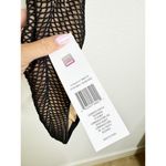Dress the Population NWT  x Cosmopolitan Brigette Black Nude Fishnet Bodysuit XS Photo 9