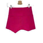 SKIMS Knit Swim Mid Waist Shorts Magenta Pink Size Small Photo 5