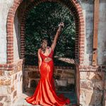 Ellie Wilde V-Neck Beaded Prom Dress EW120012 Photo 3