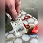 wilson's leather Vintage Suede Crossbody Bag by Wilson Leather w/ camo strap NWT Photo 9