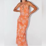 Peppermayo Keliegh Linen Maxi Dress in the Tropic Sunset print size 4 Photo 1