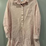 Crown & Ivy  X Society Social Bridgehampton Shirtdress Peach / Beige Photo 1