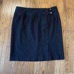 Ralph Lauren Lauren black buckle detail pencil skirt 16 Photo 8