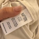 Nation Ltd  Women's White Chambray Casual Shorts Size L Photo 3