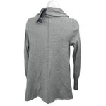ZARA NEW  Knit Gray Drapey Long Sleeve Ribbed Open Cardigan Sweater Top Size S Photo 1