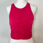 House of Harlow  Mesh Ruched Top Photo 2