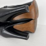Nine West Lawson black belted heeled leather boots *defect* Photo 7