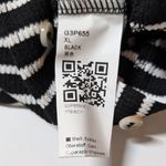 Striped Jumpsuit NWT Womens XL Cicy Bell Wide Leg Stretch Comfortable Black Photo 1