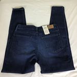 Levi Strauss simply stretch Dark wash mid rise super skinny Jeans sz 4 Blue Photo 5