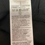 Gap NEW Black Sleeveless Tie Back Cotton Cami Camisole Tank Midi Dress Size L Photo 3