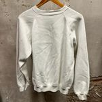 Hanes 90s Carousel Creations Chocolate For Breakfast White Doodle Graphic Crewneck L Photo 5