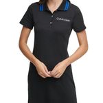 Calvin Klein NWT Cotton Striped-Collar Shirtdress Small Photo 2