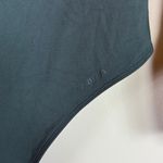 Aritzia Babaton Contour Square Neck Long Sleeve Bodysuit in Scarab Size Large Photo 3