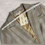 ON 34th Brown and Blue Blazer with Tailored Silhouette Size 8 Photo 11