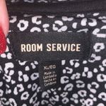 Room Service super soft button Down pajama top Black Size XL Photo 6