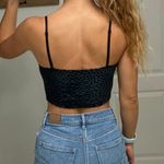 Cropped Tank Top Black Size XS Photo 2