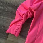 Generation Love  Hot Pink Double Breasted Blazer Single Button Ruched Sleeve XXL Photo 10