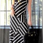 Moa Moa SOLD‼️ maxi dress with gold strap details size small Photo 0