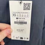 ZARA  XS Trousers Pleated Wide Leg Cropped Pants Career Casual Photo 3