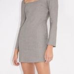 ZARA Square Neck Long Sleeve Side Zip Women Dress Photo 0