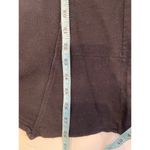 XCVI Black Mercantile Hooded Sweatshirt Jacket EUC Sz Lg Handkerchief Hem Cotton Photo 11