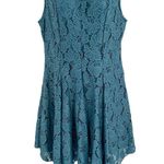 Altar'd State  Floral Lace Crochet Sleeveless Asymmetrical Hem Mini Dress Large Photo 0