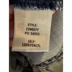 Current Air Dress Women XS Blue Chambray Tencel Shirt Button Down Tiered Midi Photo 8