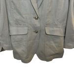 Madewell NWT  Breezewoven Larsen Blazer Jacket Linen Oversized Breathable Size S Photo 3